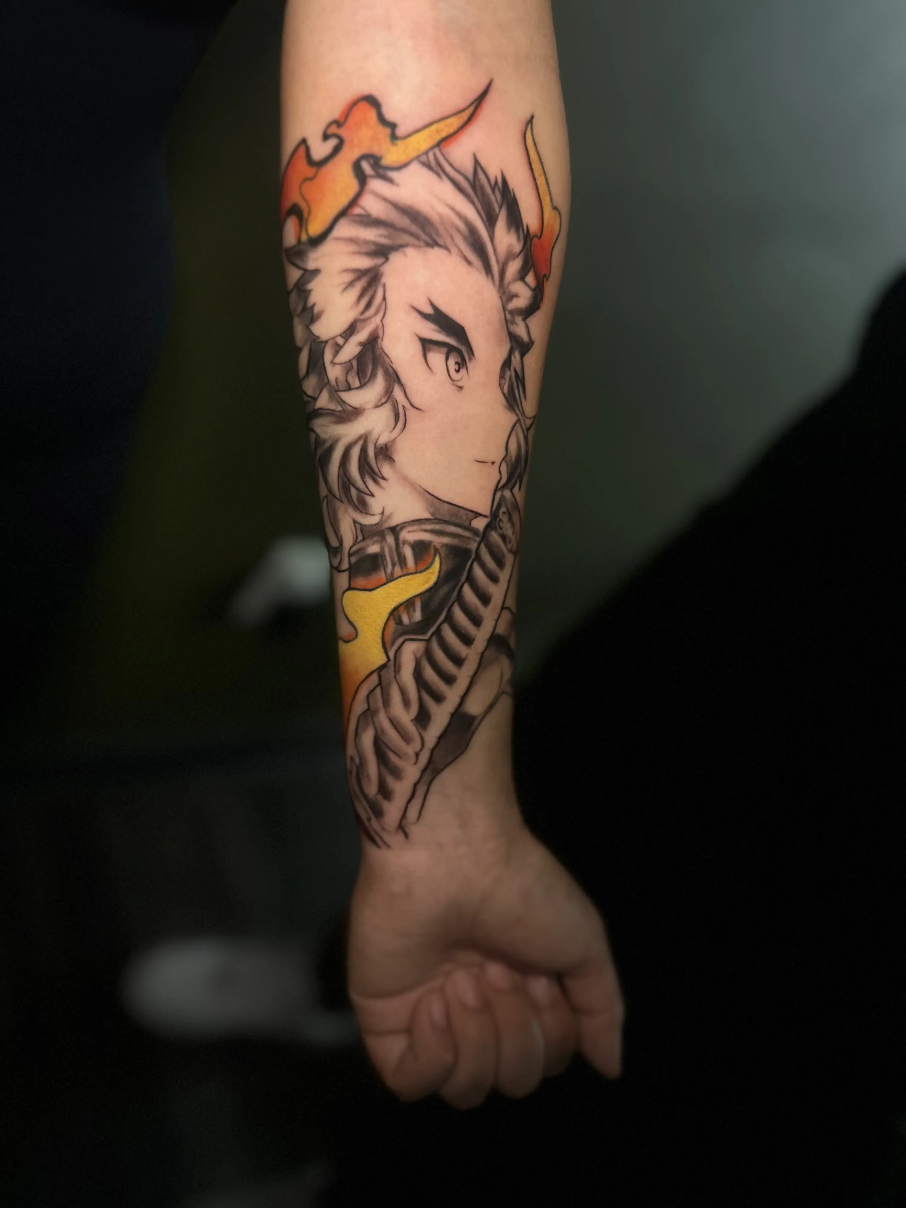 demon slayer tattoo